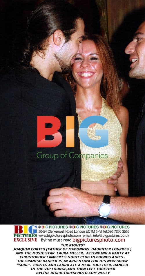 Joaquin Cortes and Laura Miller Attend Party in Buenos Aires