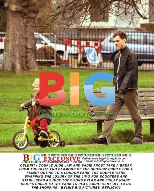 Jude Law and Sadie Frost Enjoy Family Outing