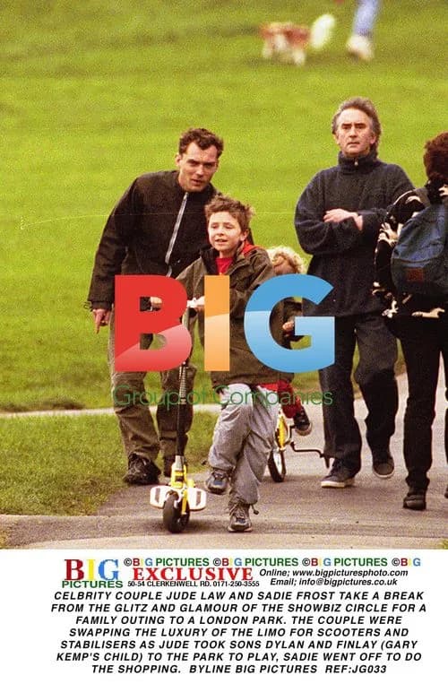 Jude Law and Sadie Frost Enjoy Family Outing