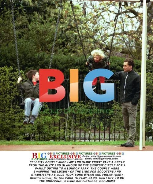 Jude Law and Sadie Frost's Family Outing