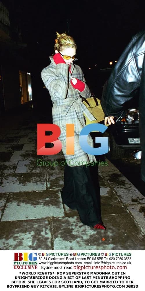 Madonna Out Shopping in Knightsbridge