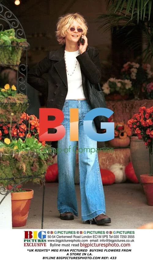 Meg Ryan Buying Flowers in LA