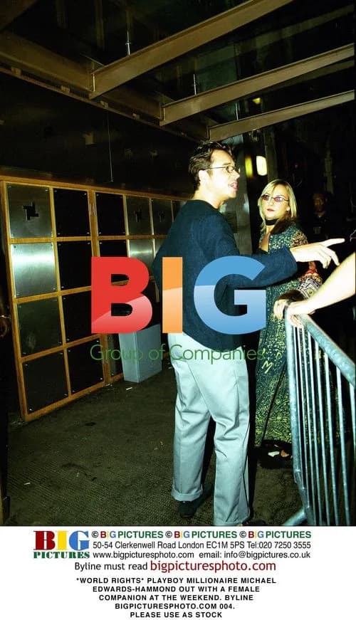 Playboy Millionaire Michael Edwards-Hammond Out