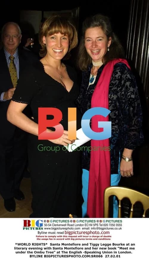 Santa Montefiore and Tiggy Legge Bourke at literary event