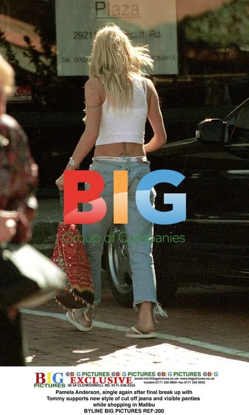 Pamela Anderson in Revealing Jeans