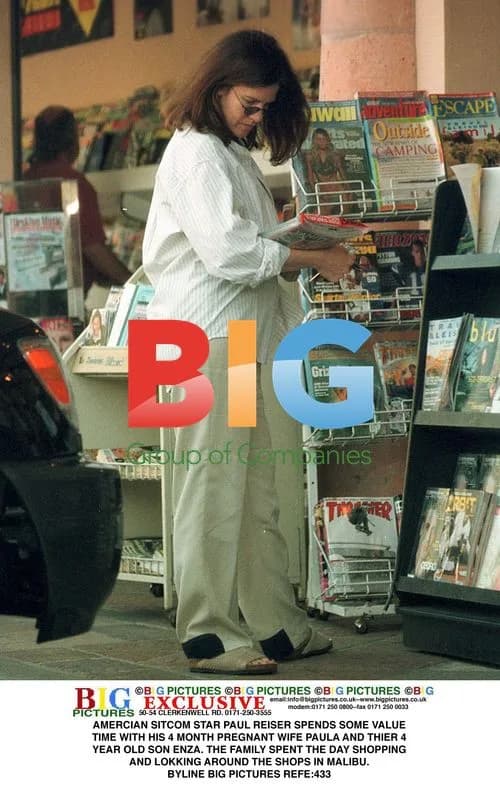 Paul Reiser and family out in Malibu