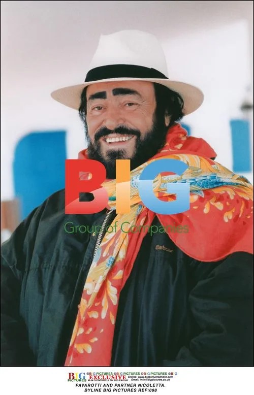 Pavarotti and Partner Nicoletta