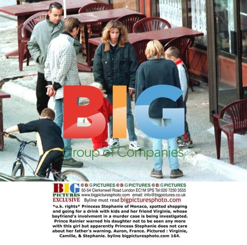 Princess Stephanie of Monaco spotted shopping