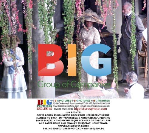 Sofia Loren Filming 'Francesca e Annunziata'