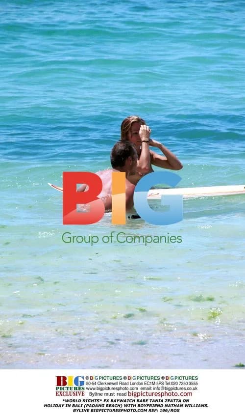 Tania Zeatta on Beach Vacation in Bali