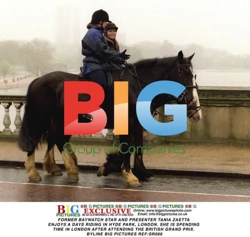 Tania Zaetta Rides Horses in London's Hyde Park