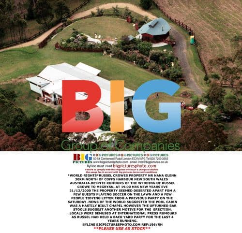 Russel Crowe's Property on New Year's Eve