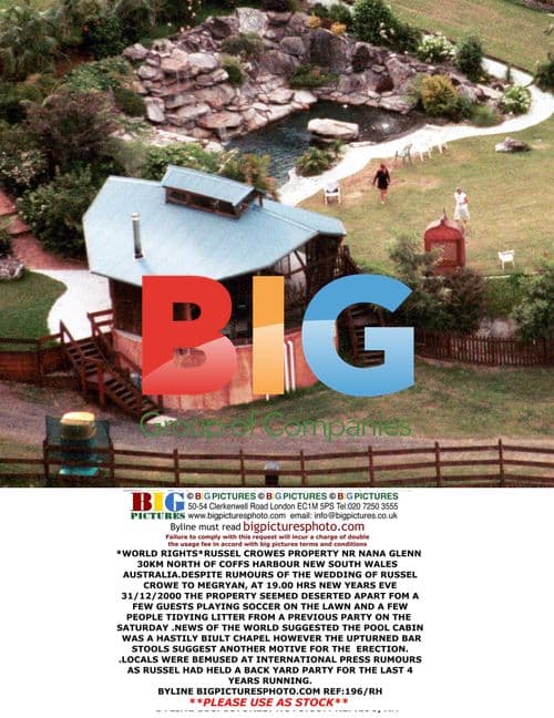 Russell Crowe's New Year's Eve Party