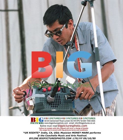 MONEY MARK performs at Coachella