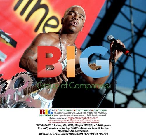 Sisqo of Dru Hill performs at KKBT Summer Jam