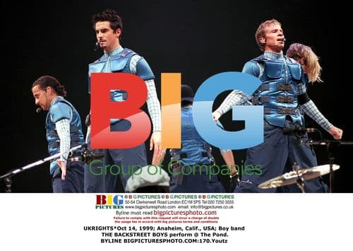 The Backstreet Boys Perform at The Pond