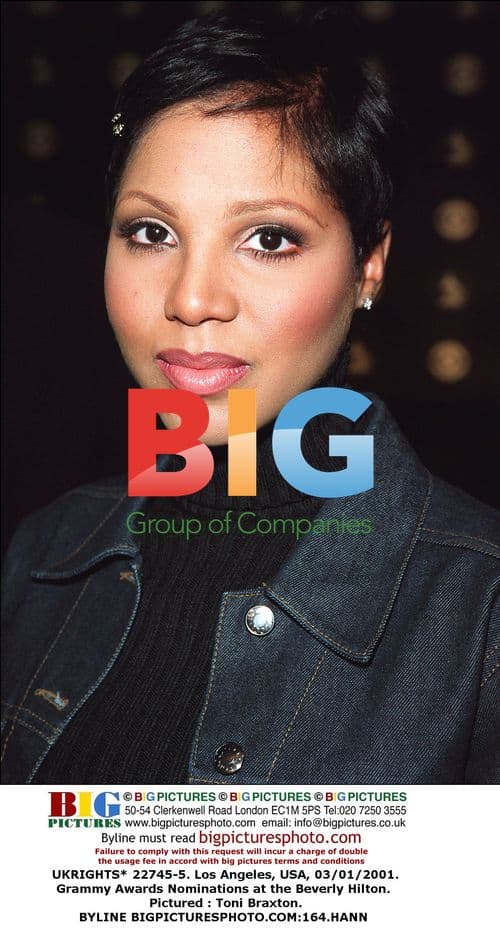 Toni Braxton at Grammy Nominations