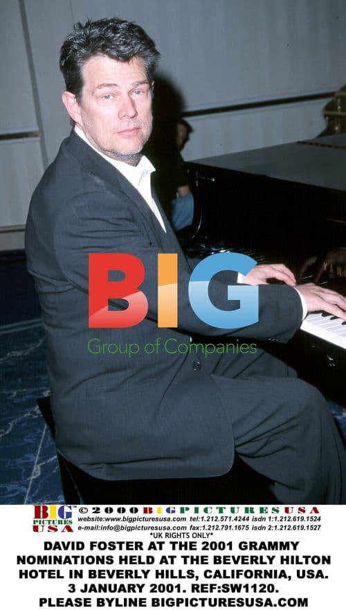 David Foster at 2001 Grammy Nominations