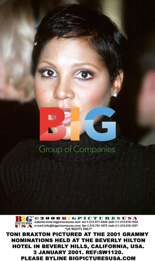Toni Braxton at 2001 Grammy Nominations