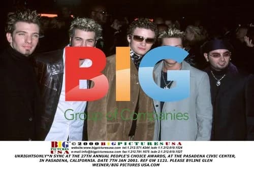 *N SYNC at the 27th Annual People's Choice Awards