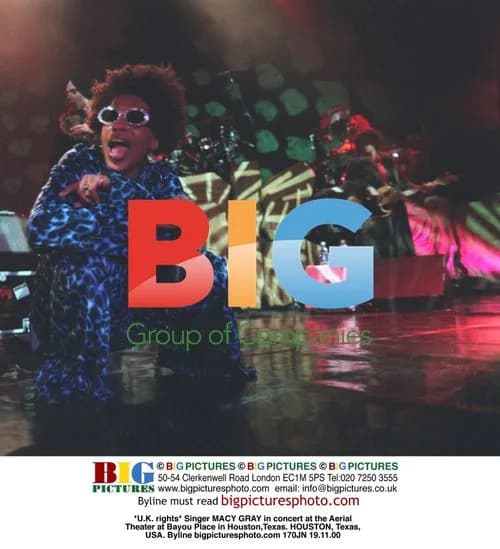 Singer MACY GRAY in concert at Aerial Theater
