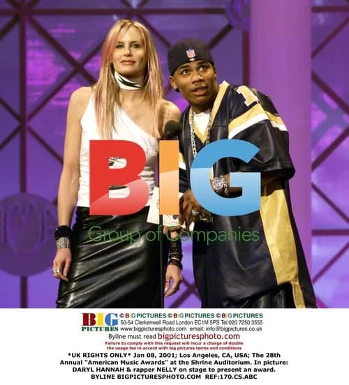 Daryl Hannah & Nelly at American Music Awards