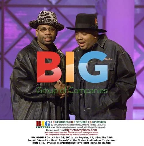 RUN DMC at the 28th American Music Awards