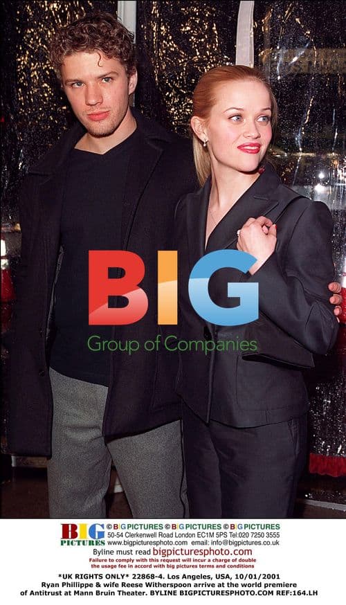 Ryan Phillippe & Reese Witherspoon at Antitrust Premiere
