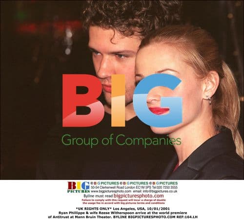 Ryan Phillippe & Reese Witherspoon at Antitrust premiere