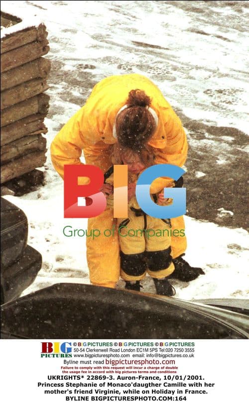 Princess Stephanie's daughter Camille in France