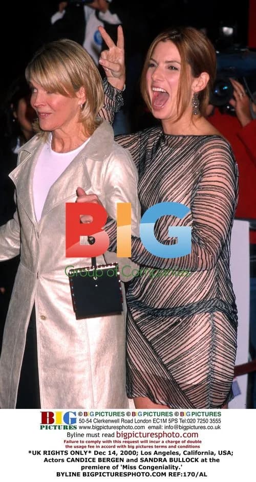 Candice Bergen and Sandra Bullock at 'Miss Congeniality' Premiere