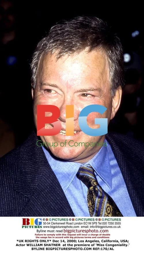 William Shatner at 'Miss Congeniality' Premiere