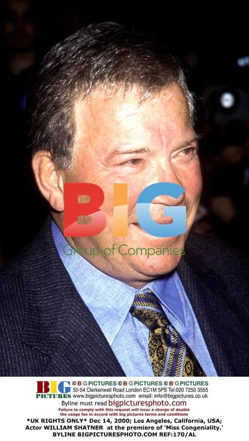 William Shatner at 'Miss Congeniality' Premiere