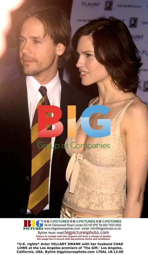Hillary Swank and Chad Lowe at 'The Gift' premiere