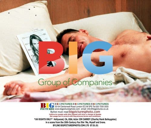 Jim Carrey on set of 'Me, Myself and Irene'