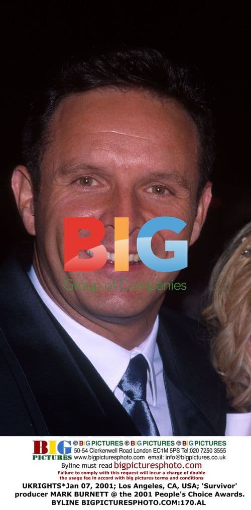 MARK BURNETT at 2001 People's Choice Awards