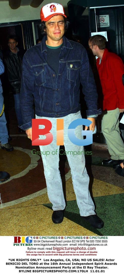 Benicio Del Toro at Independent Spirit Awards Nomination Announcement