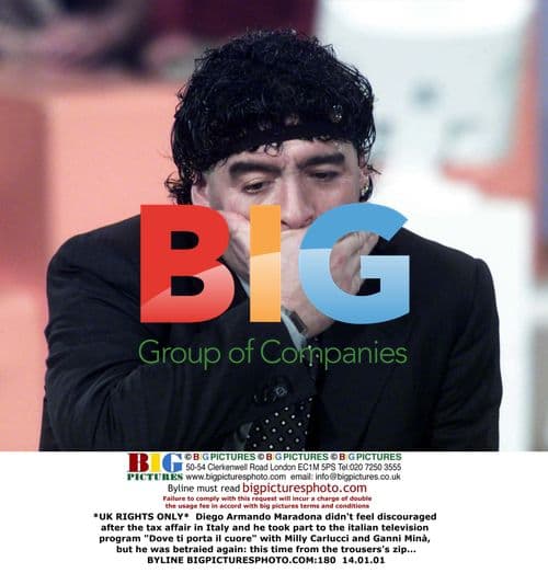 Diego Maradona on Italian TV Show