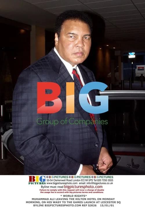 Muhammad Ali Leaving Hilton Hotel