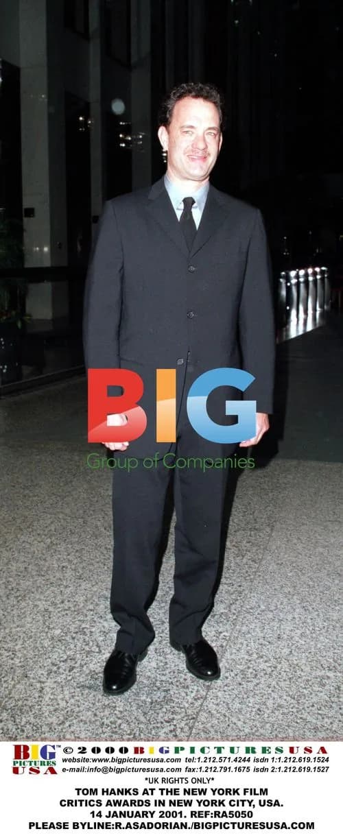 Tom Hanks at 2001 NY Film Critics Awards