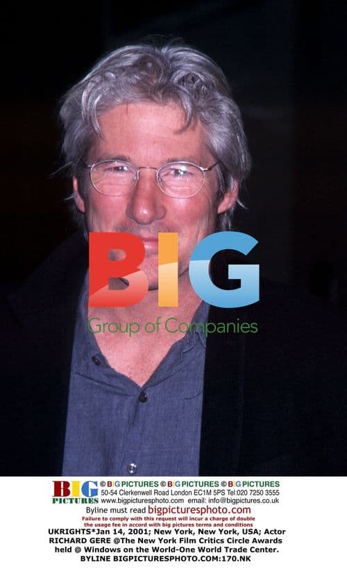 Richard Gere at New York Film Critics Circle Awards