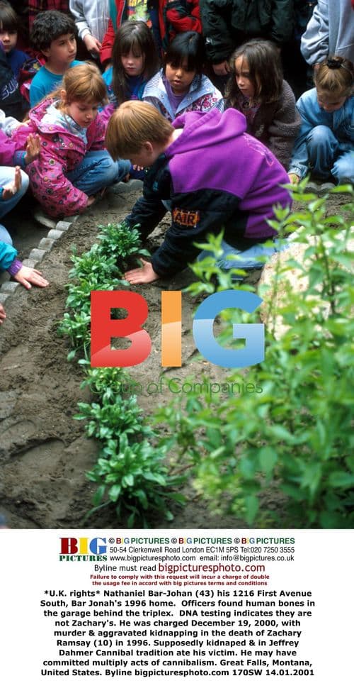 Nathaniel Bar-Jonah's home where bones were found