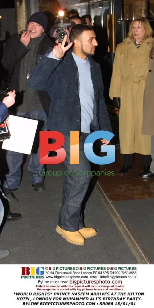 Prince Naseem at Muhammad Ali's Birthday Party