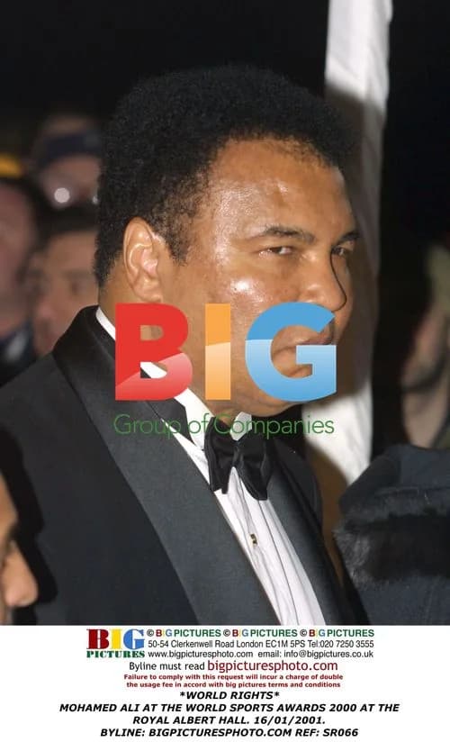 Mohamed Ali at World Sports Awards 2000