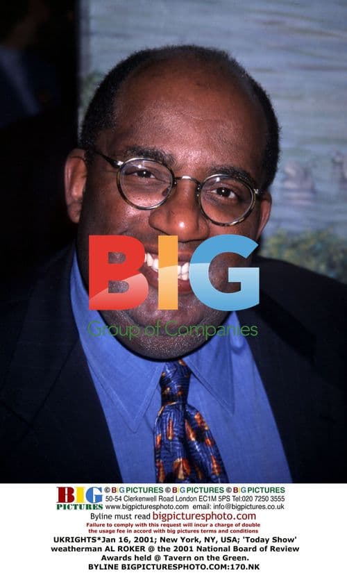 Al Roker at 2001 National Board of Review Awards