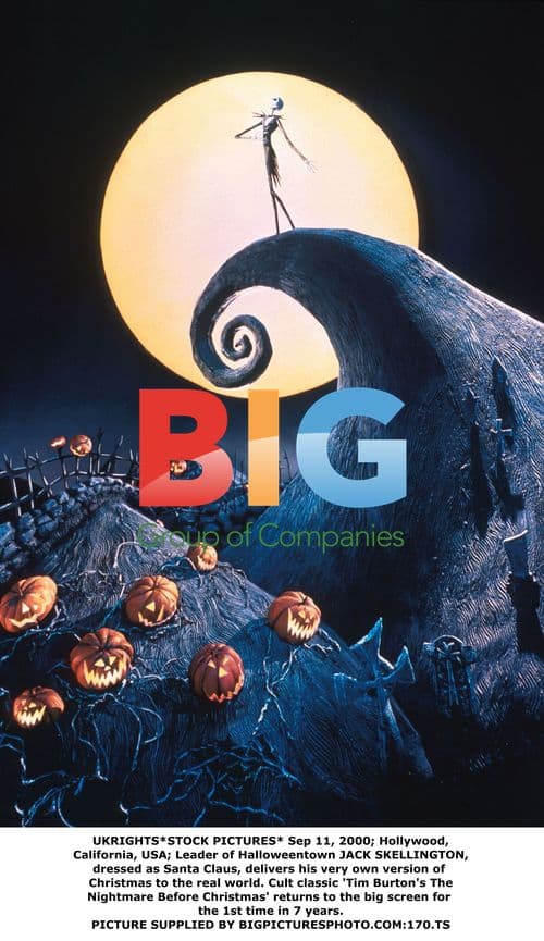 Jack Skellington as Santa in 'Nightmare Before Christmas'