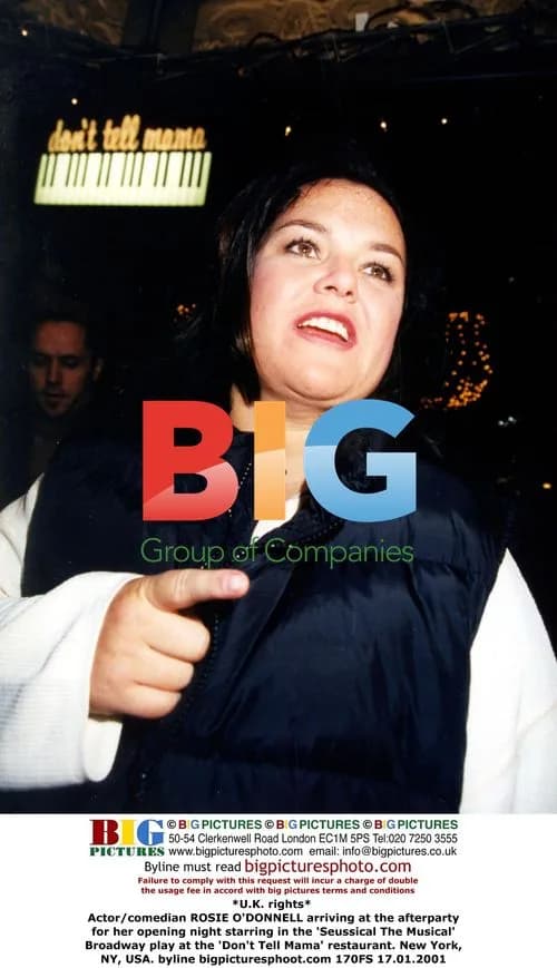 Rosie O'Donnell at 'Seussical The Musical' Afterparty