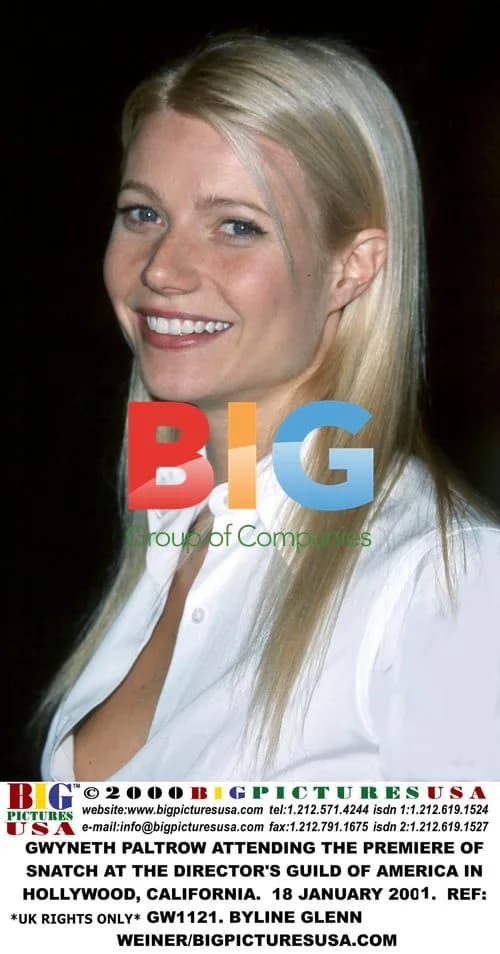 Gwyneth Paltrow at Snatch Premiere