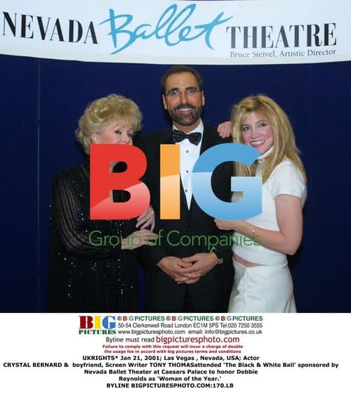 Crystal Bernard & Tony Thomas at Black & White Ball