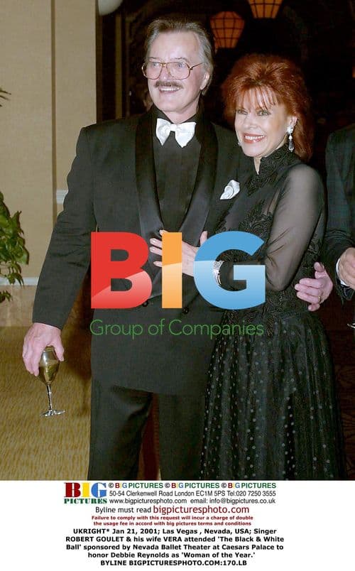 Robert Goulet & wife attend Nevada Ballet gala